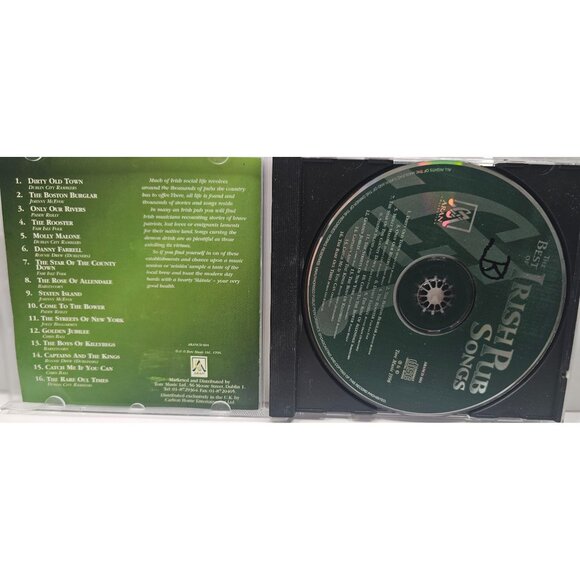 The Best Of Irish Pub Songs CD Featuring Classic Tracks By Various Artists - Picture 2 of 4